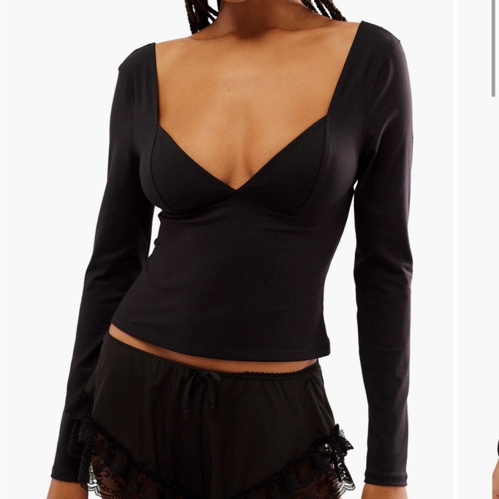 Free People Duo Long Sleeve Top